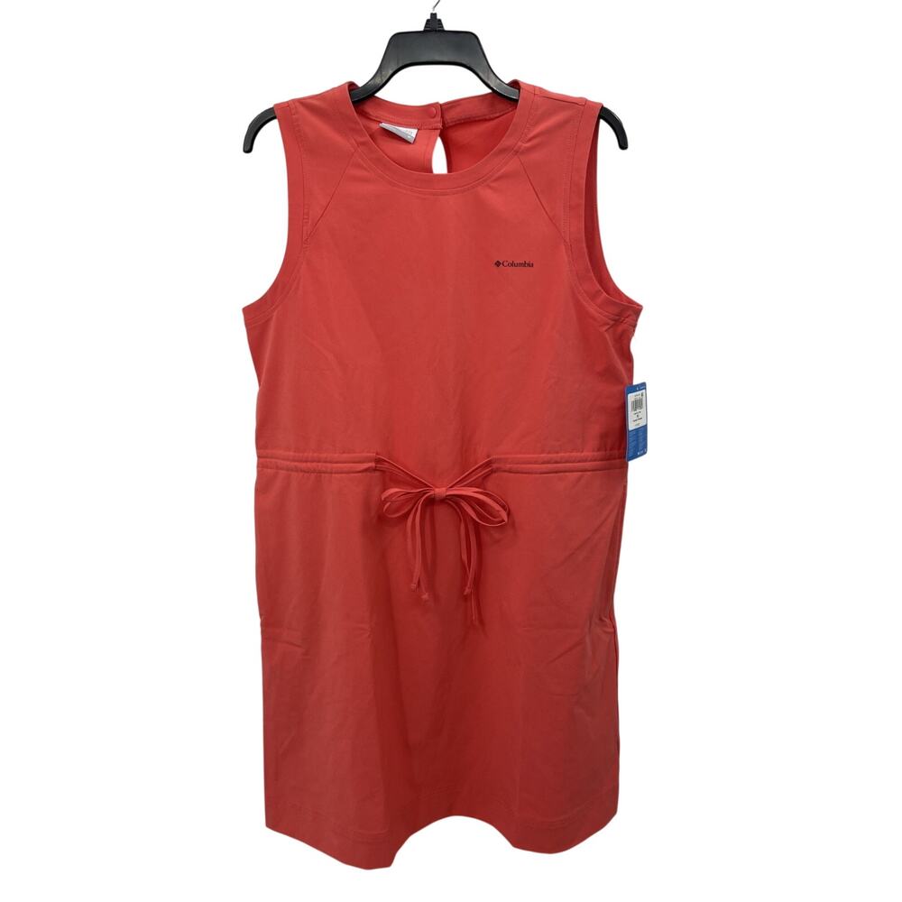 Columbia Sportswear Bogota Bay Coral Tank Dress Medium Womens Drawstring NWT